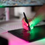 Graphic design workspace — photo by Jakub Zerdzicki on Unsplash